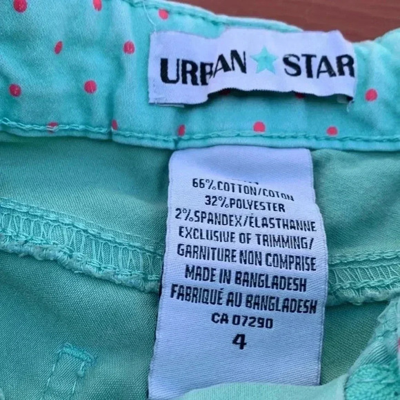 5 for 25 urban  star mint green, light denim jeans - Picture 6 of 12